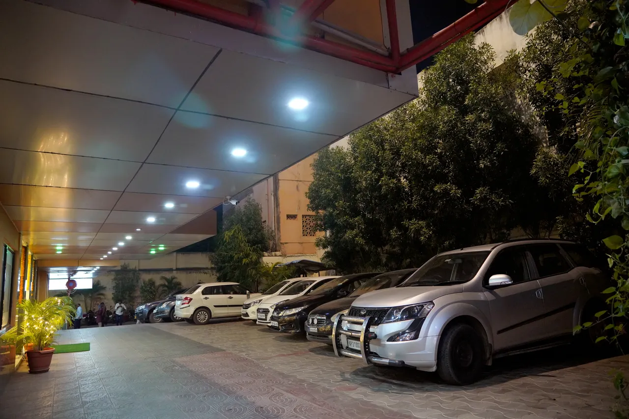 Parking Area at Night